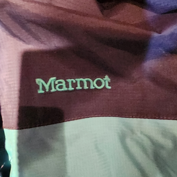Hooded Marmot wind breaker rain jacket sz s - Picture 9 of 10